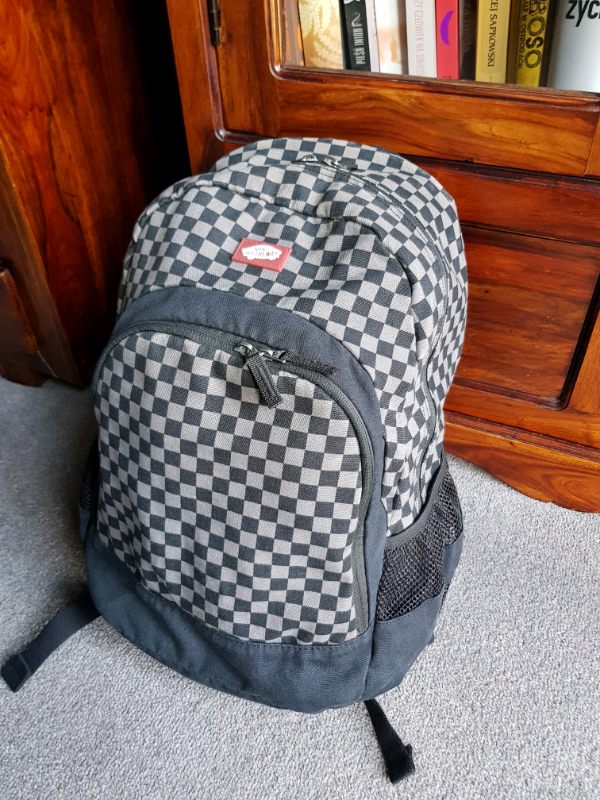 vans doren backpack black charcoal